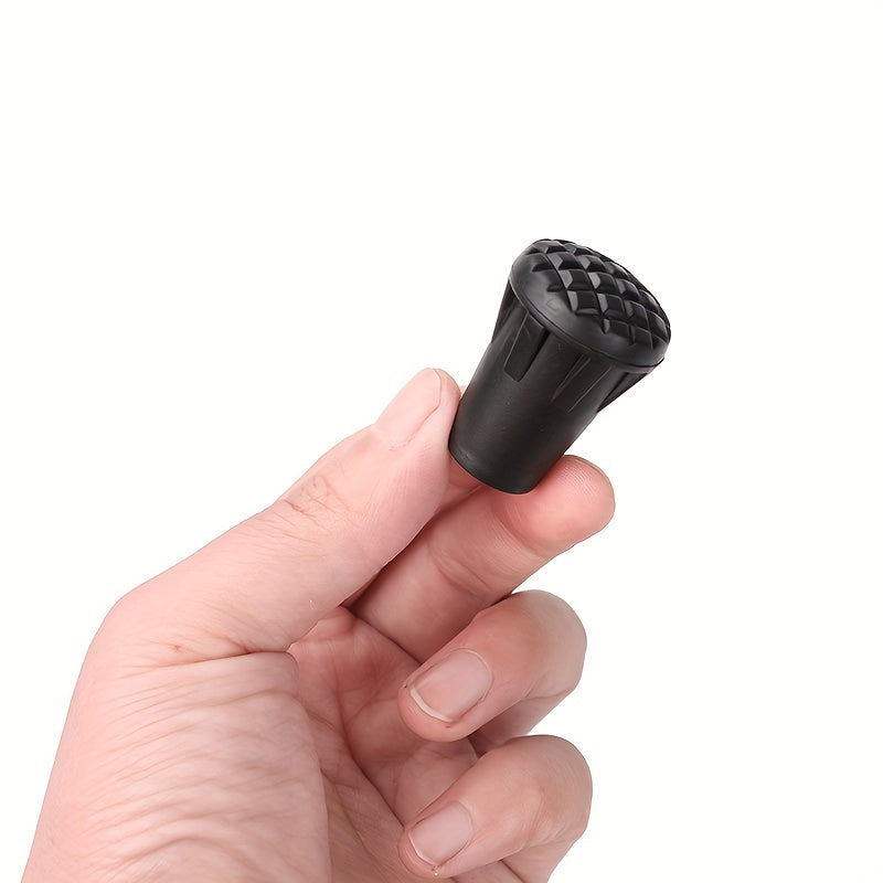 Rubber Feet Trekking Pole Tips Replacement Protectors for Hiking Walking Sticks
