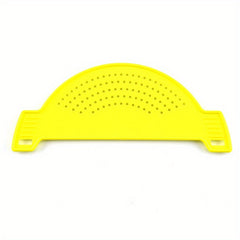 Handheld Plastic Pot Strainer with Handle for Fruits Vegetables Noodles