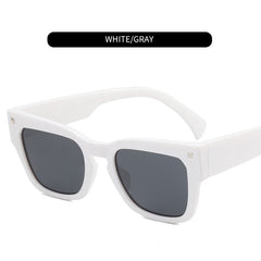 Vintage Glasses Unisex Frame Sunglasses for Women