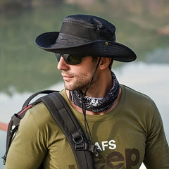 Unisex UV Protection Bucket Hat UPF50 Sun Protection For Fishing Hiking Gardenin