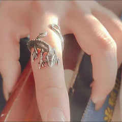 Men's Small Lizard Ring
