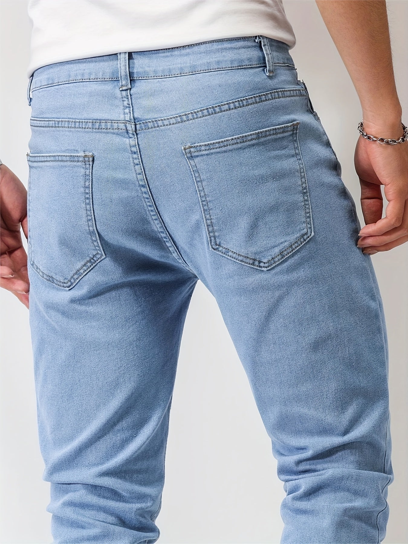 Men's Slim Fit Stretch Denim Jeans
