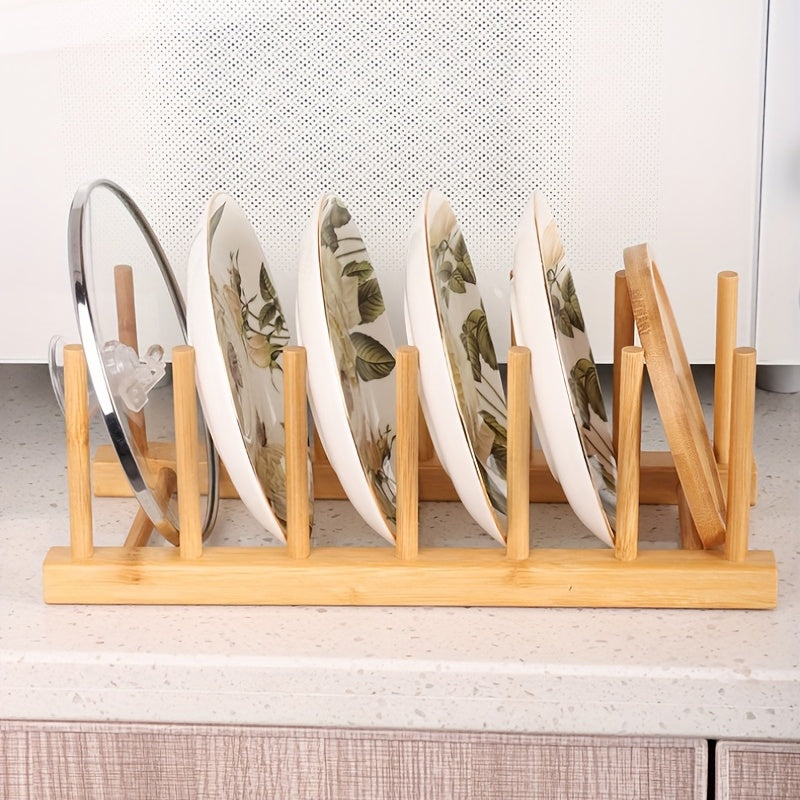 Insulated Bamboo Drain Tray Holder for Tea Cakes & Kitchen Supplies