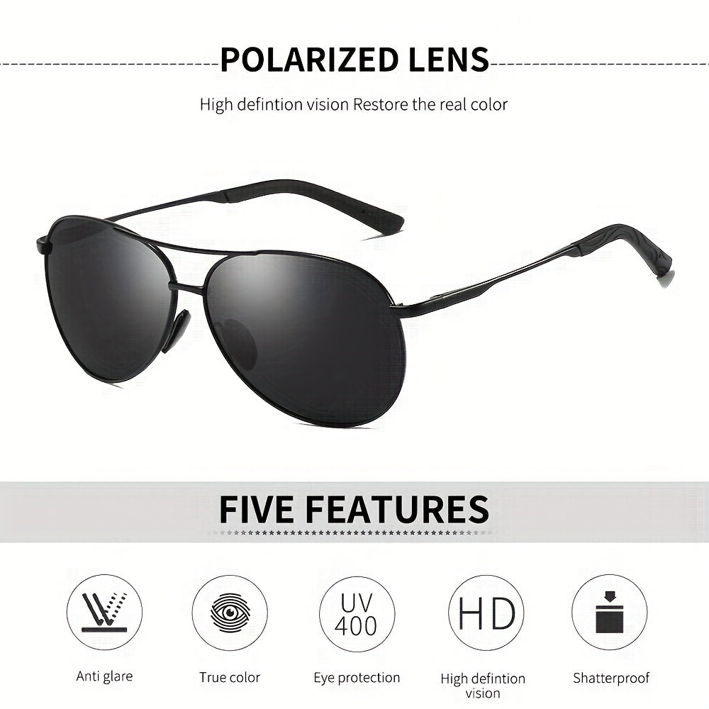 KEITHION Aviator Sunglasses Polarized UV Protection Lightweight