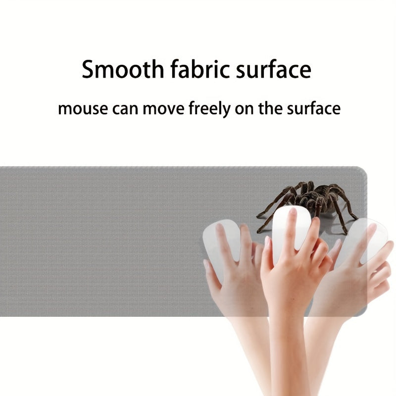 Spider Model Mouse Pad Large Office Gaming Desk Pad Non slip Rubber Mouse Pad