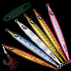100g 150g 200g Artificial Saltwater Metal Jig Fishing Lure