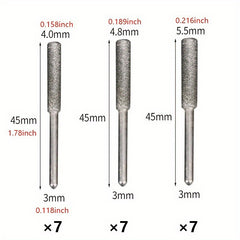 Chainsaw Grinding Head Cylindrical Corundum Sharpener Polishing