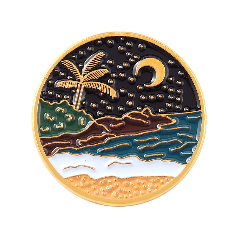 Men's Vintage Brooch for Backpack Jeans