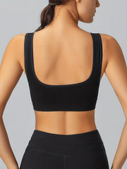 Seamless Wireless Sports Bra Breathable Workout Tank Bra