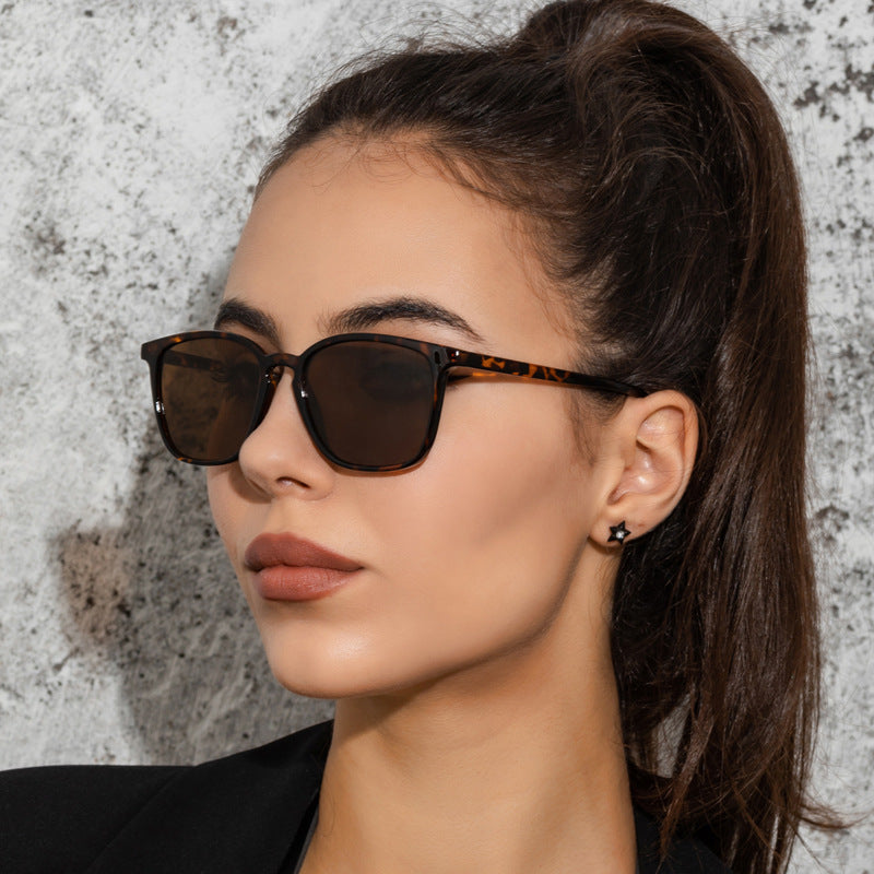Square Frame Sunglasses Vintage Star Street Glasses Shades For Women