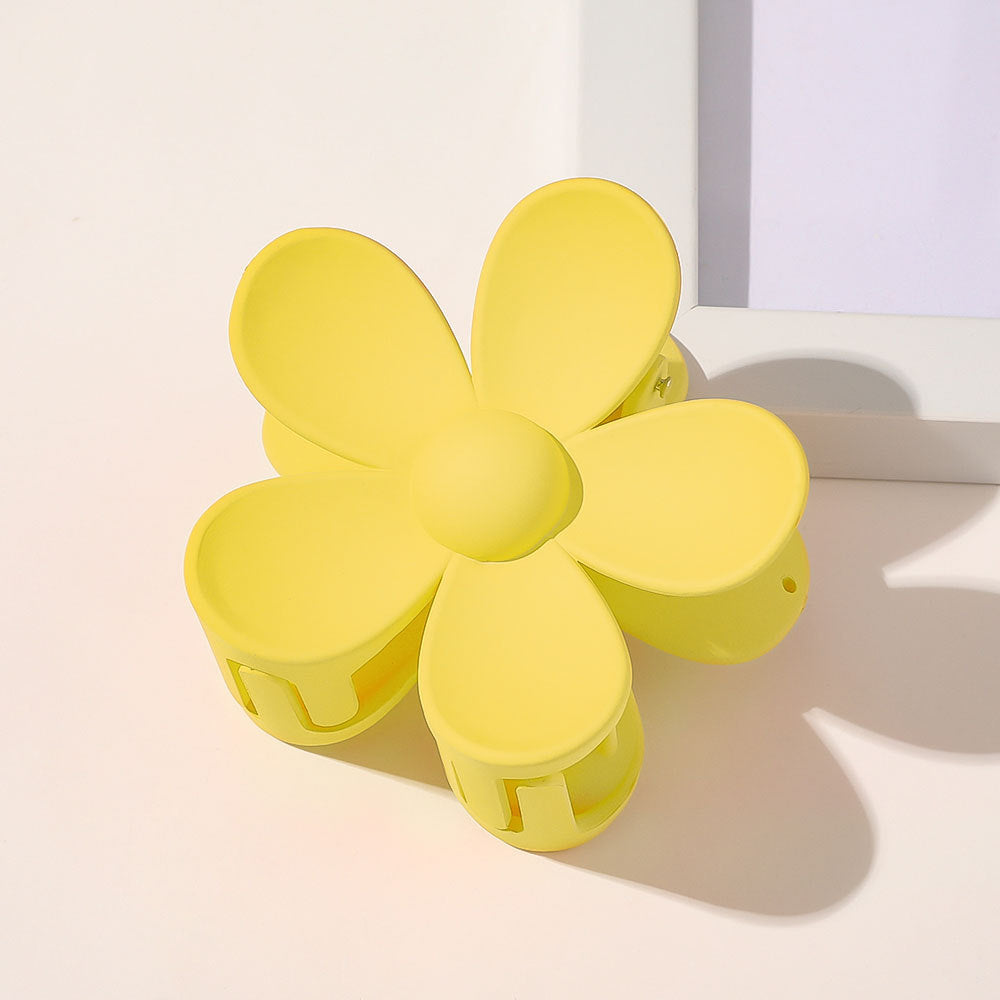 Daisy Hair Clip Large Claw Solid Hair Claw For Girls