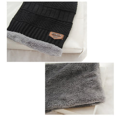Winter Fleece Outdoor Windproof Ear Muff Head Cap Warm Plush Hat
