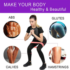 5 Level Yoga Resistance Band for Full Body Workout and Stretching
