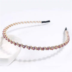 Crystal Hair Band Head Band Anti Slip Hair Clip