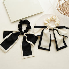 Bow Knot Hair Tie Women's Head Rope Streamer Big Hair Tie And Gentle Headdress