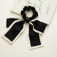 Bow Knot Hair Tie Women's Head Rope Streamer Big Hair Tie And Gentle Headdress