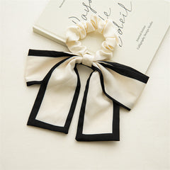 Bow Knot Hair Tie Women's Head Rope Streamer Big Hair Tie And Gentle Headdress