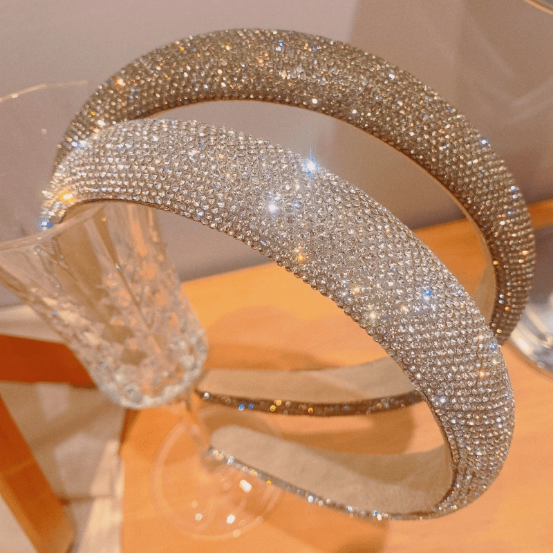 Rhinestone Headbands Sparkly Headband Hair Hoop Hair Accessories