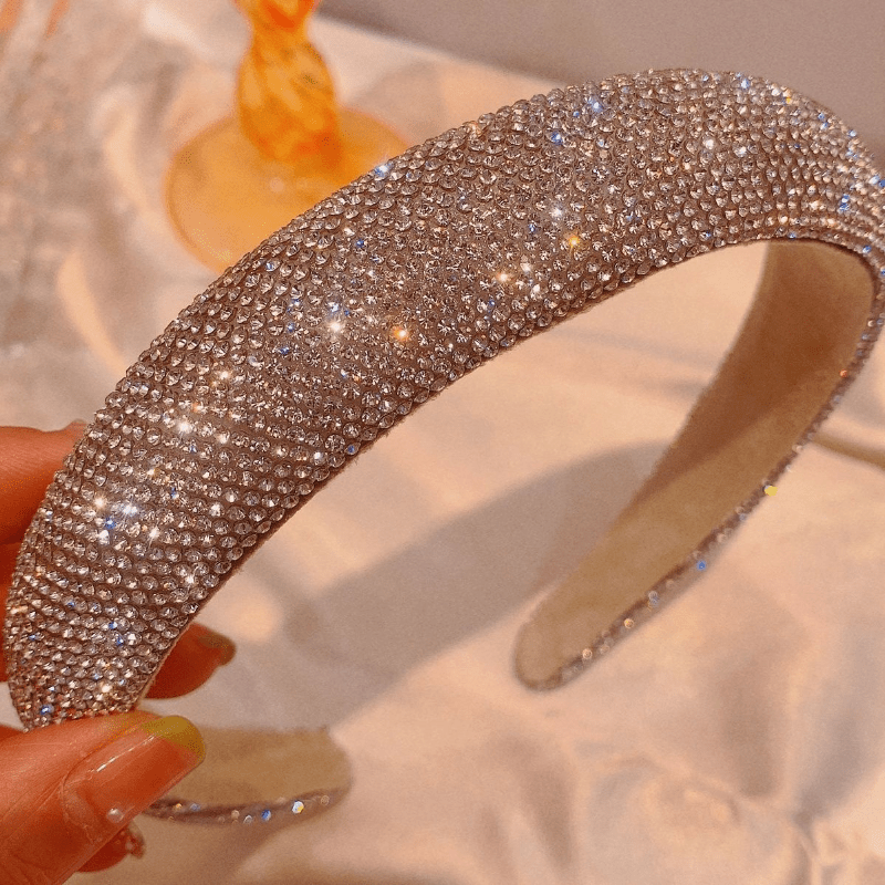 Rhinestone Headbands Sparkly Headband Hair Hoop Hair Accessories