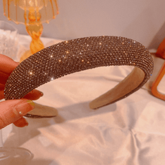 Rhinestone Headbands Sparkly Hair Hoop Hair Accessories
