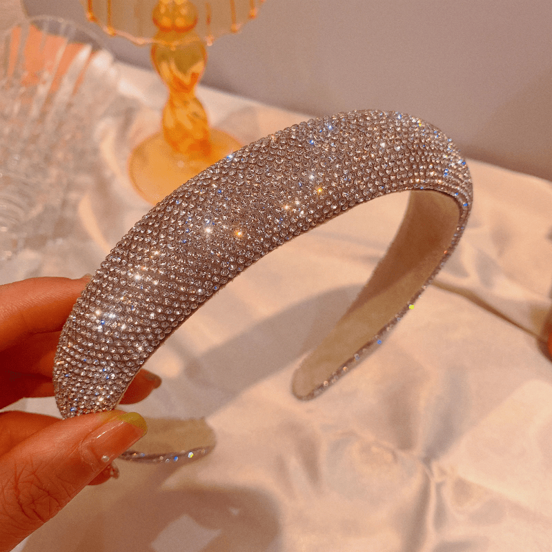 Rhinestone Headbands Sparkly Headband Hair Hoop Hair Accessories