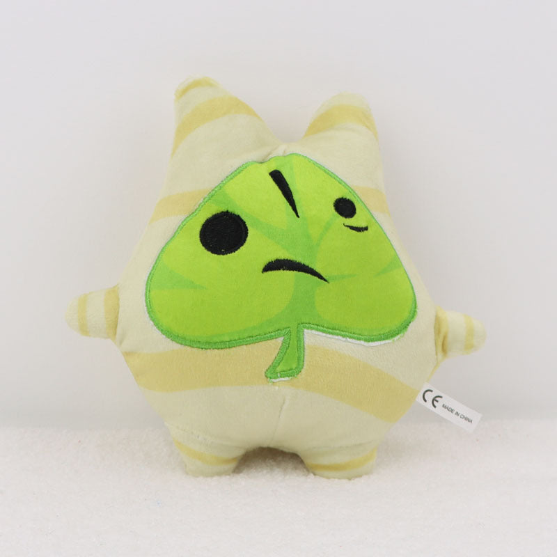 7 87in Leaf Plush Toy Soft Stuffed Plushie Plant Game Figure Doll Pillow