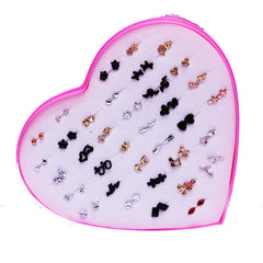 36 Pairs Mixed Hair Stud Earrings Set Women's Jewelry Women's Accessories