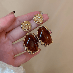 Plastic Geometric Earring Antique Drop Earring Character 100pcs