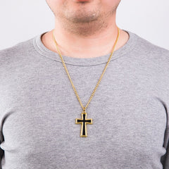 Men's Creative Cross Hip Hop Necklace