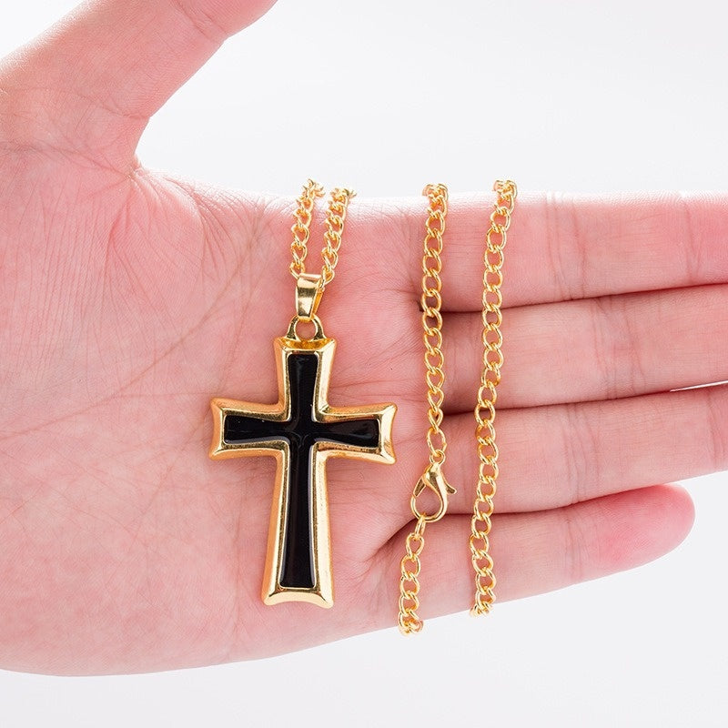 Men's Creative Cross Hip Hop Necklace