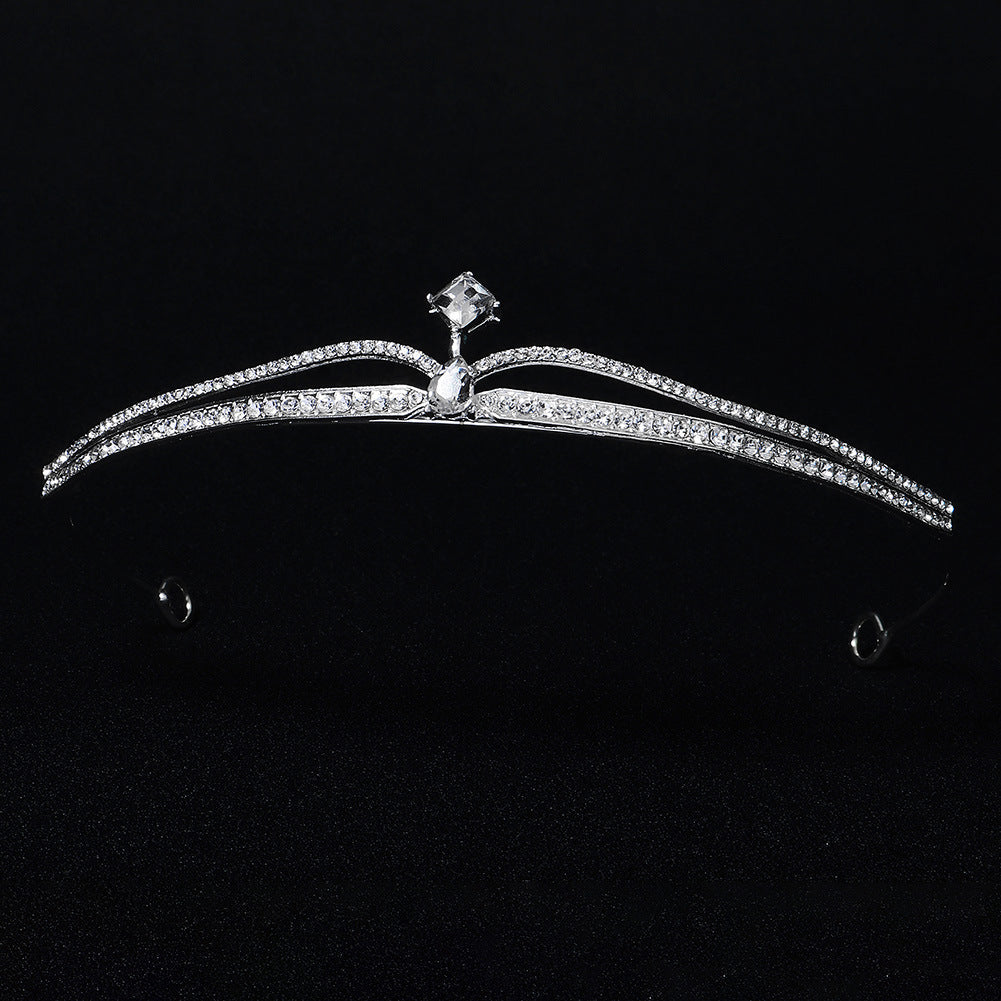 Crystal Crown Wedding Tiara Rhinestone Princess Birthday Tiaras For Women