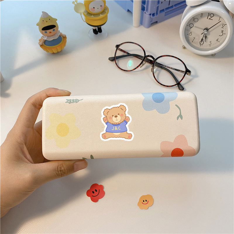 90pcs Brownie Girls Stickers for DIY Stationery & Computer Decorations