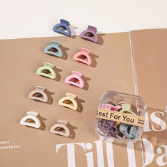10Pcs Hair Clips Mix Octopus Clip Non-slip Girls Women Acrylic Jaw Clips