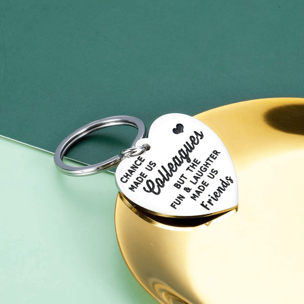 Vintage Heart Carabiner Keychain, Perfect Christmas Gift