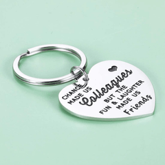 Vintage Heart Carabiner Keychain, Perfect Christmas Gift
