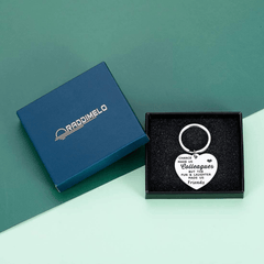 Vintage Heart Carabiner Keychain, Perfect Christmas Gift