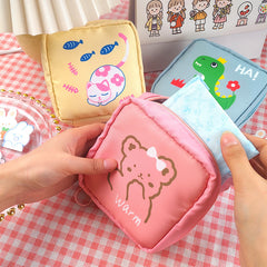Sanitary Napkin Storage Bag Organizer Cosmetic Bag
