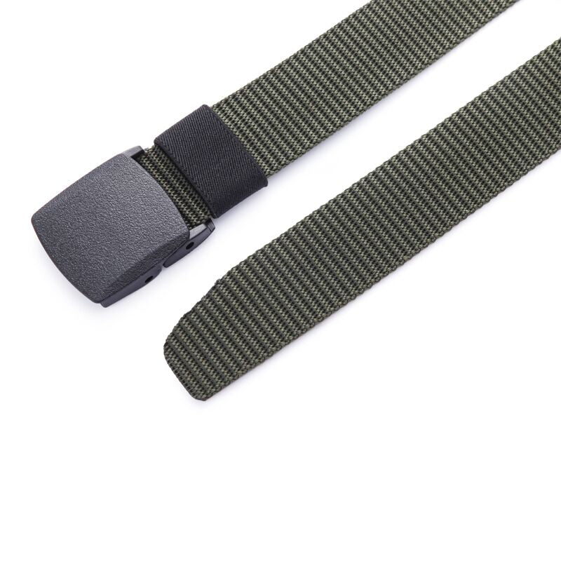 Men's Nylon Canvas Belt 1.5inch Plastic Buckle Military Tactical Belt
