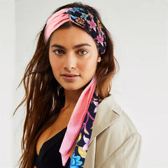 Long Bandanas Hair Scarf Headband Headwear