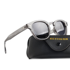 Unisex Polarized Round Tinted Sunglasses Vintage Style