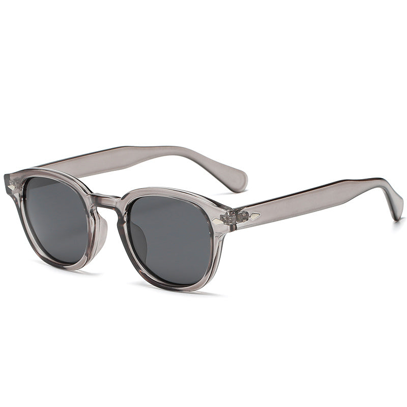 Unisex Polarized Round Tinted Sunglasses Vintage Style