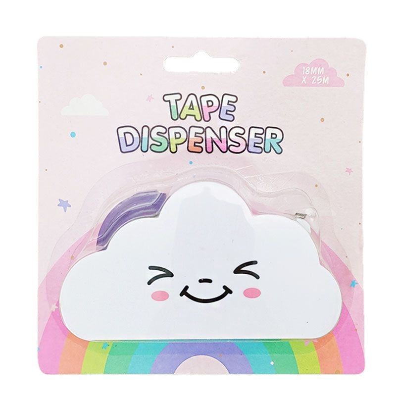 Rainbow Tape Dispenser Holder for Stationery Tapes
