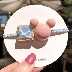 Elastic Micky Hair Ties Ropes Ponytail Holder Women Hair Band