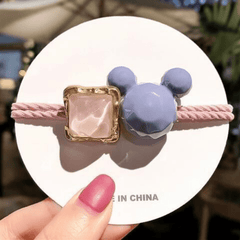Elastic Micky Hair Ties Ropes Ponytail Holder Women Hair Band