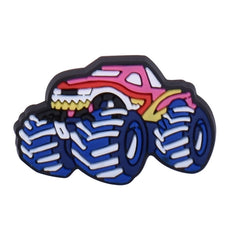 18pcs Truck Pattern Shoe Charms PVC Shoe Decoration Accessories For Clog