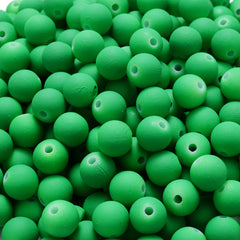 100pcs 6mm Acrylic Christmas Beads Mix Spacer Jewelry Beads