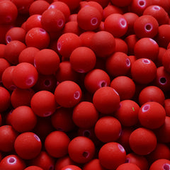 100pcs 6mm Acrylic Christmas Beads Mix Spacer Jewelry Beads