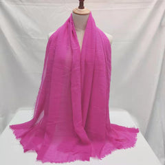 Solid Cape Lady Shawl Scarf Women Gift Scarf Scarves