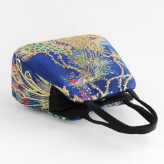 Sequin Embroidery Handbag Canvas Tote Bag