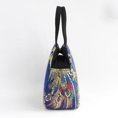 Sequin Embroidery Handbag Canvas Tote Bag